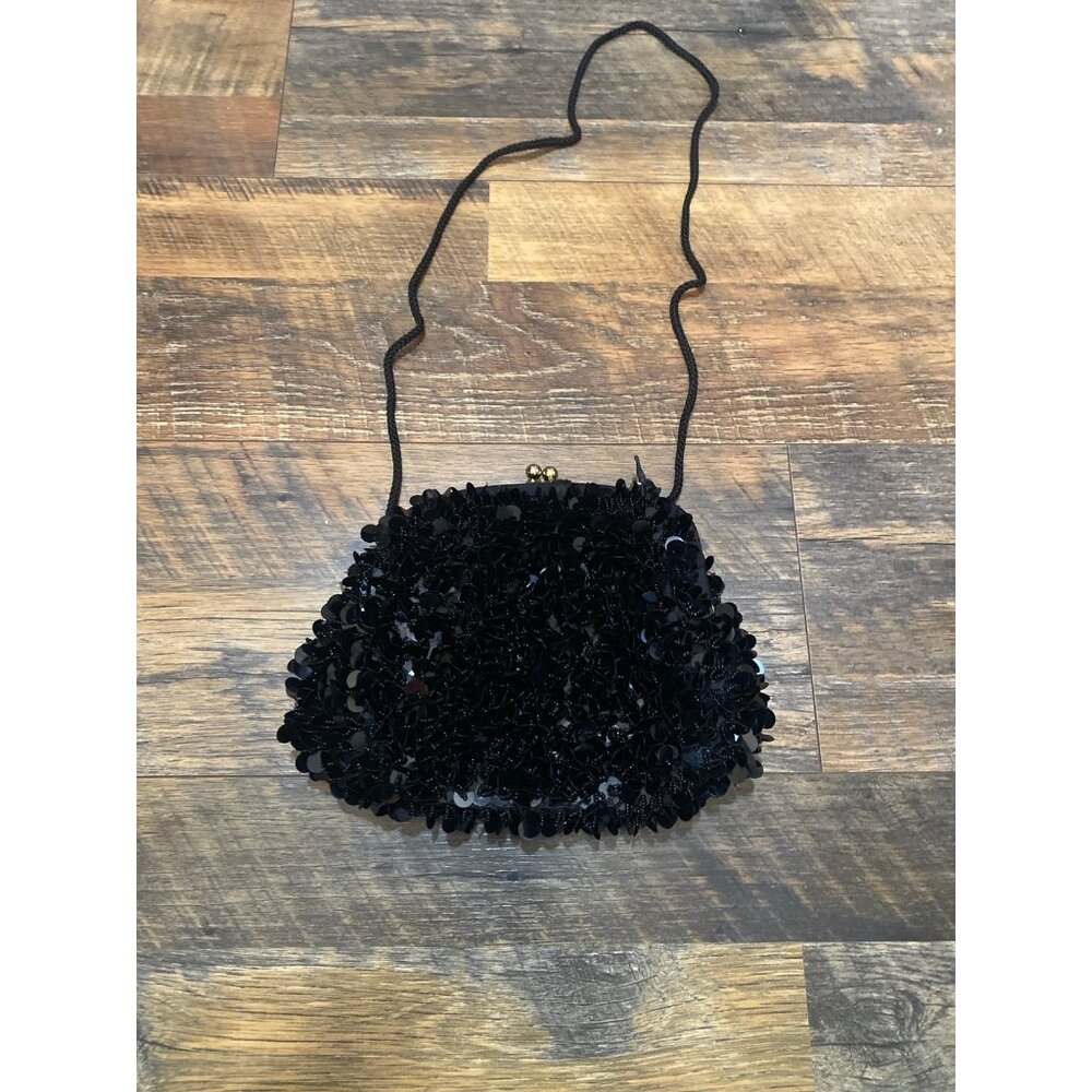 Vintage Carla Marchi Sequin and Beaded clutch